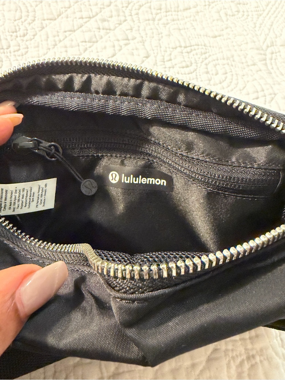 lululemon athletica Black Compact Crossbody Pouch - Picture 4 of 6